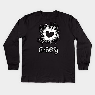 E-Boy goth Kids Long Sleeve T-Shirt